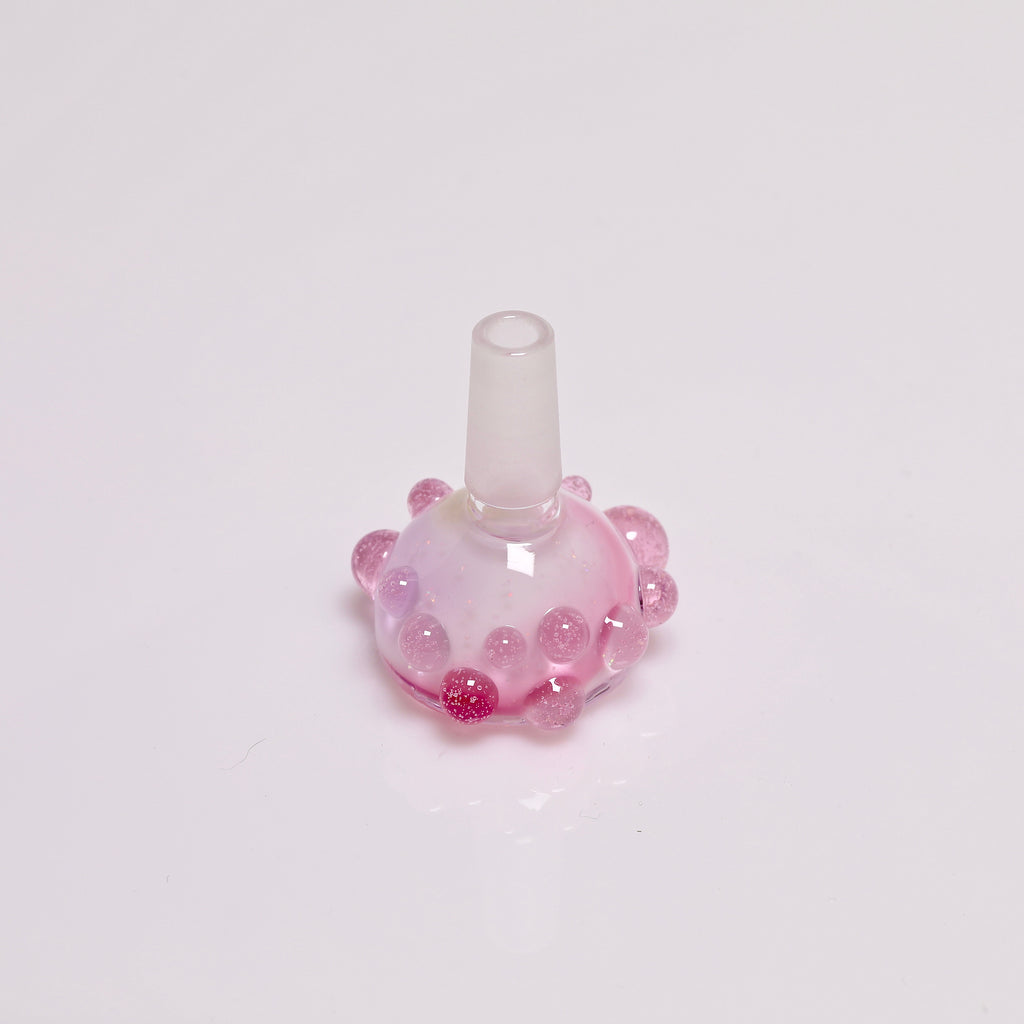 Bambi Glass Cotton Candy 10mm Slide