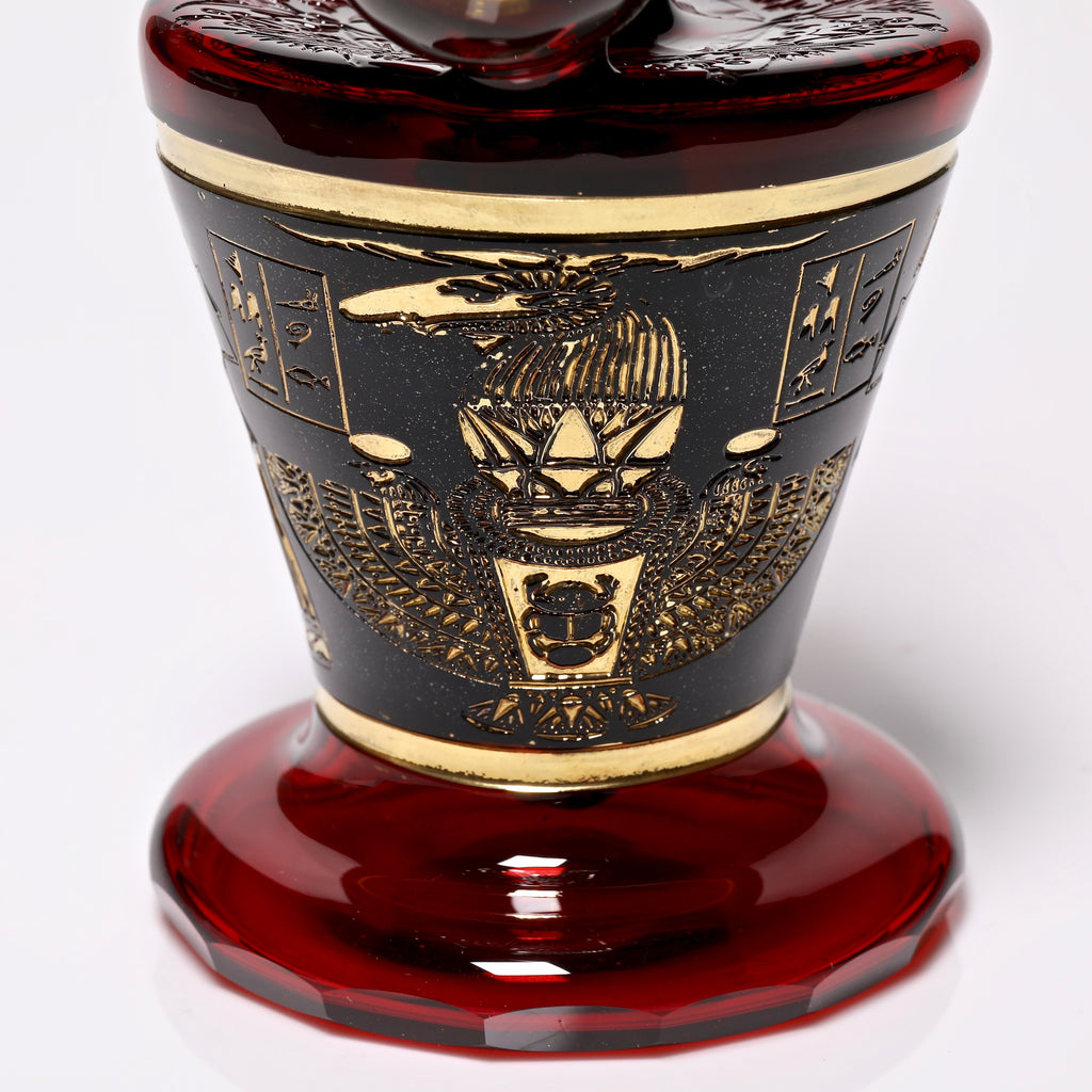 Red Goat Pipe "Ram of Mendes" / Pomagranate Marble Rig