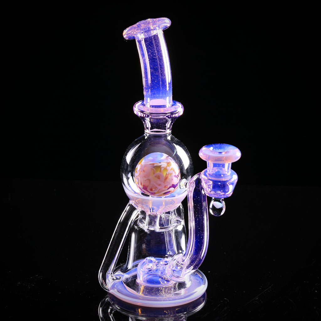 OM Glass-💦 Vasuki Recycler Rose Quartz