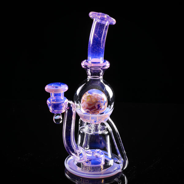 OM Glass-💦 Vasuki Recycler Rose Quartz