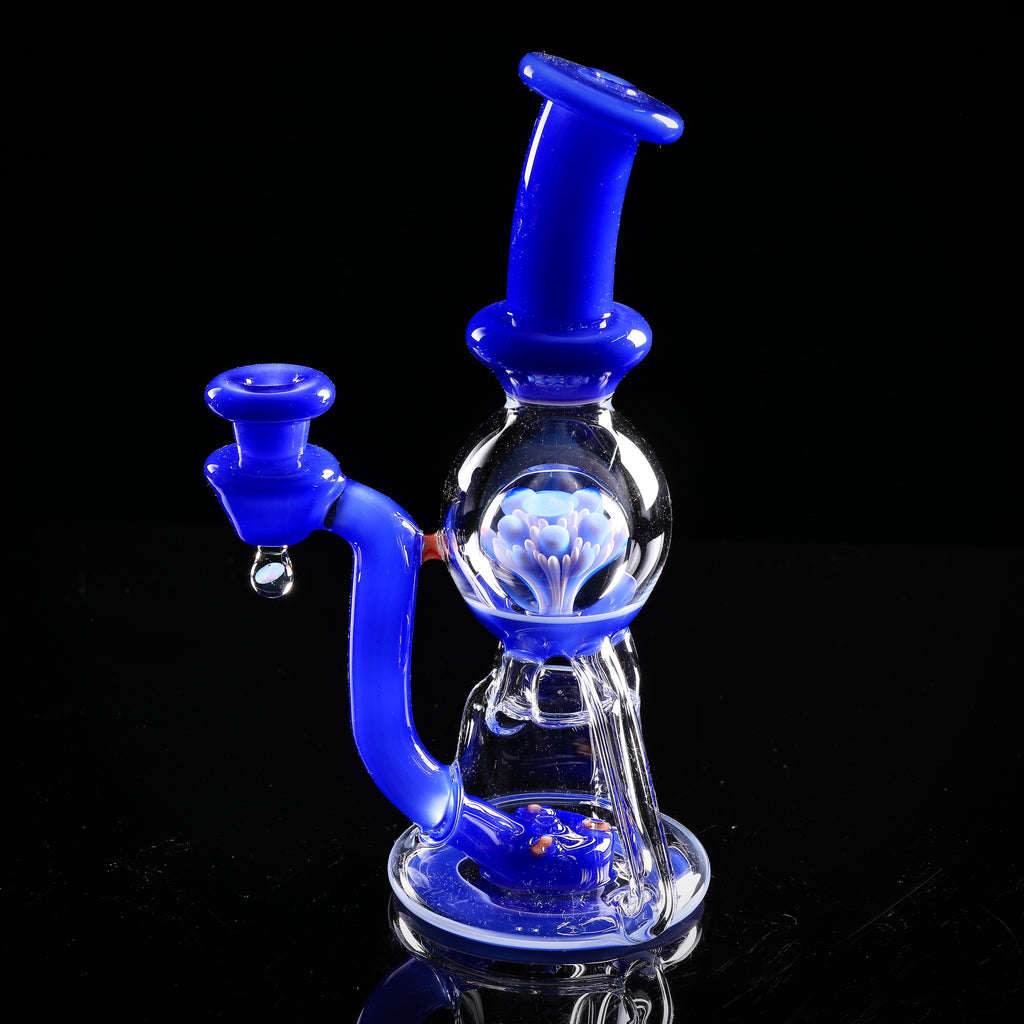 OM Glass-💦 Vasuki Recycler Blue Cheese