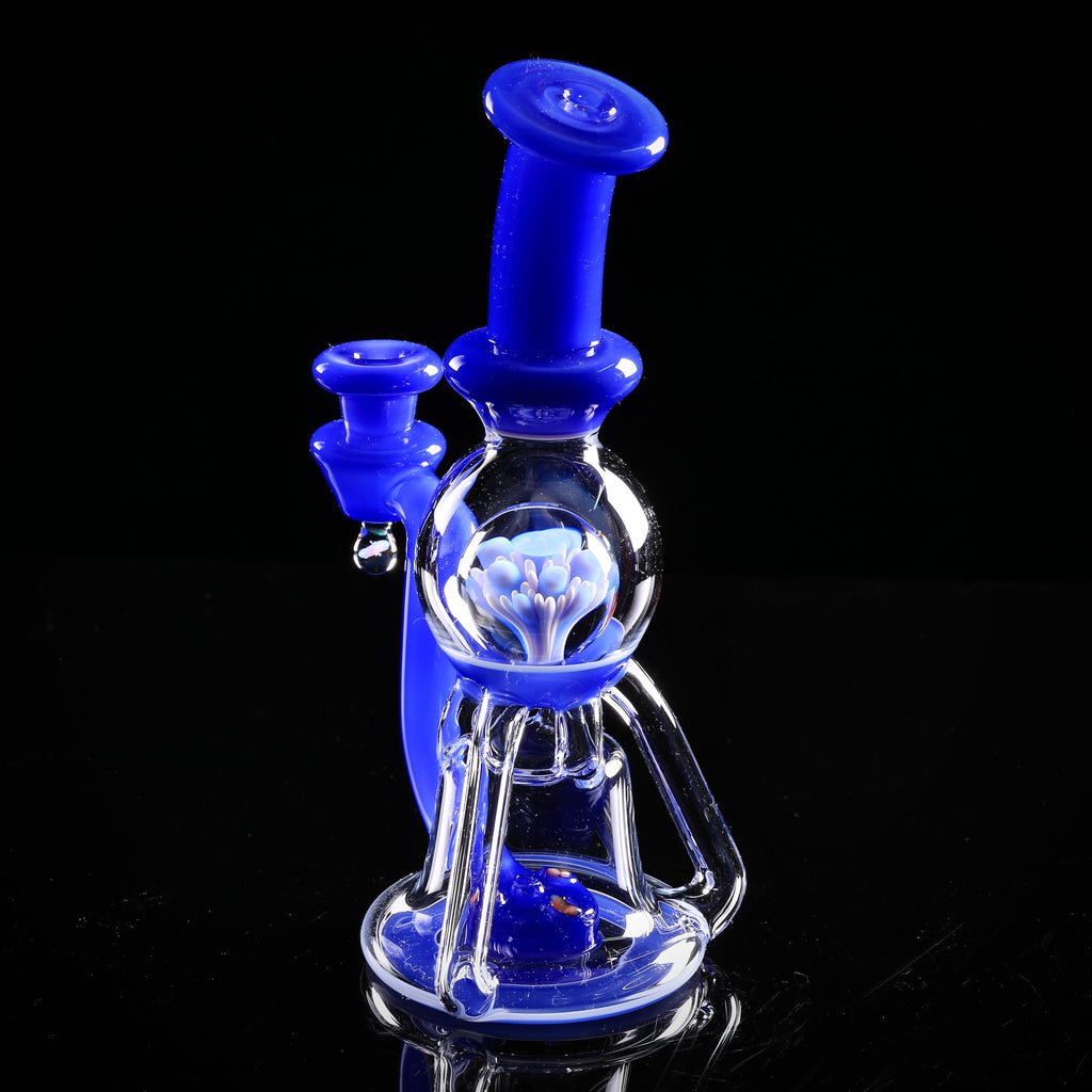 OM Glass-💦 Vasuki Recycler Blue Cheese
