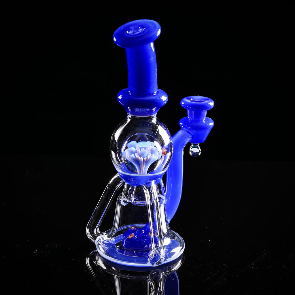 OM Glass-💦 Vasuki Recycler Blue Cheese