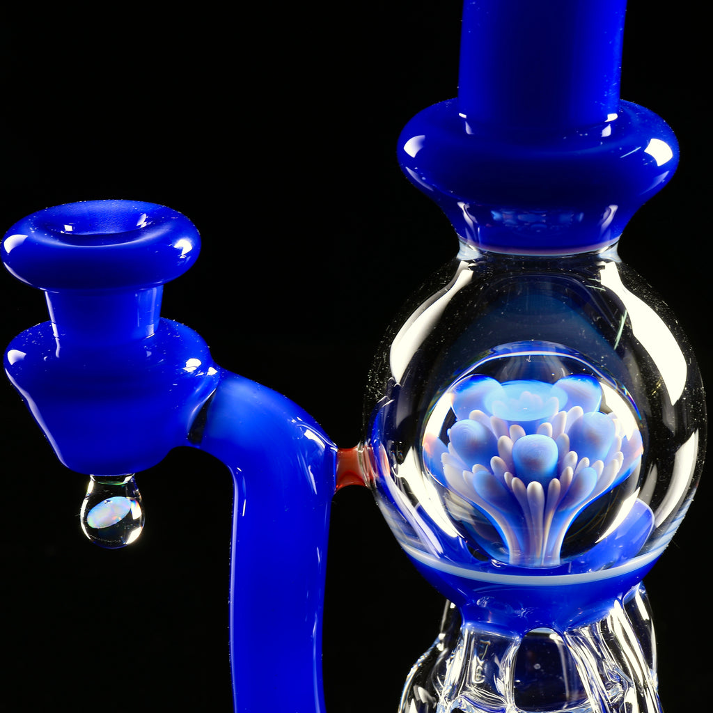 OM Glass-💦 Vasuki Recycler Blue Cheese