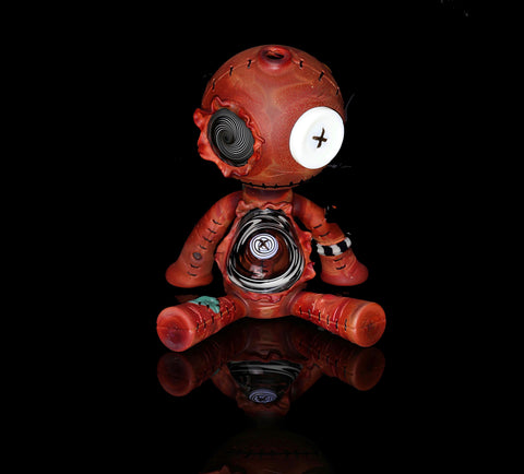 Laid Back VooDoo Persimmon Strike W/ Black and White line work