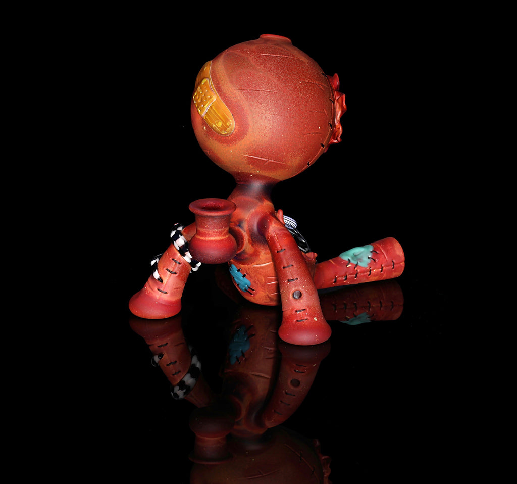 Laid Back VooDoo Persimmon Strike W/ Black and White line work