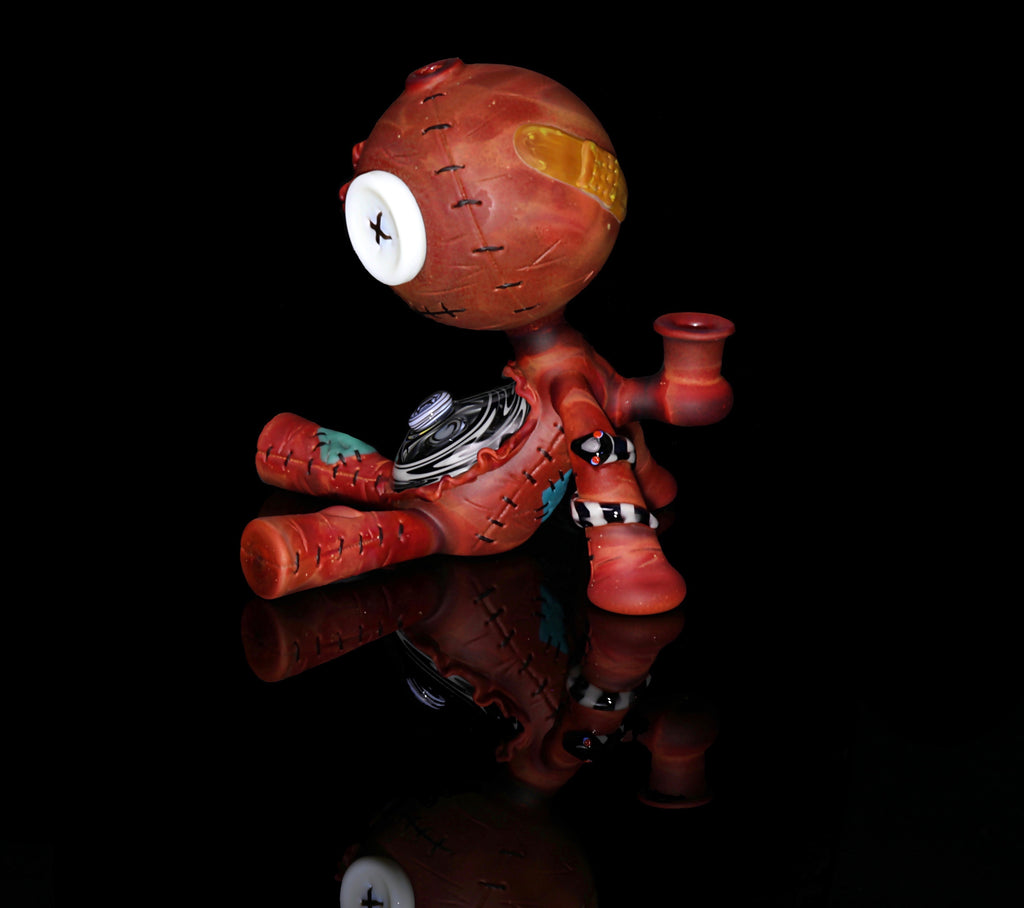 Laid Back VooDoo Persimmon Strike W/ Black and White line work