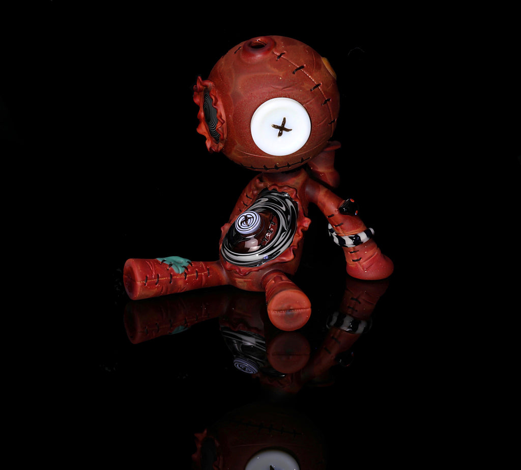 Laid Back VooDoo Persimmon Strike W/ Black and White line work