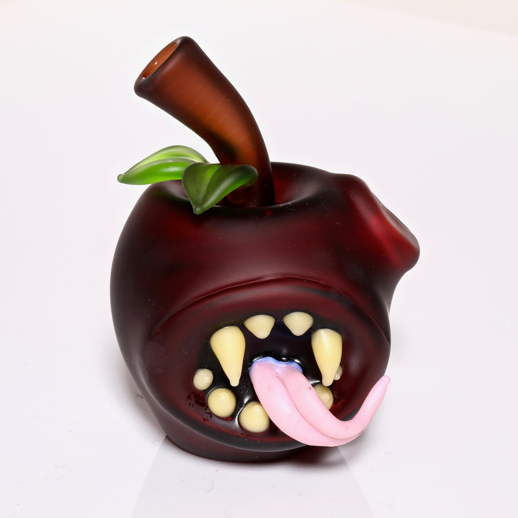 Pouch Glass-Abstract Apple