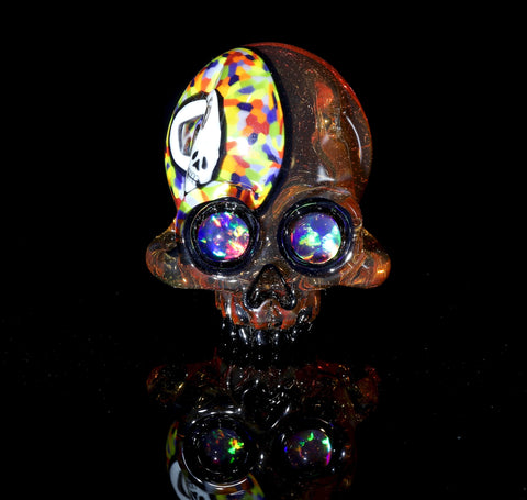 Sunfire Skull Pendent