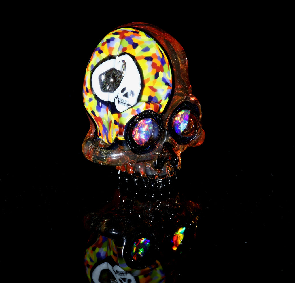 Sunfire Skull Pendent