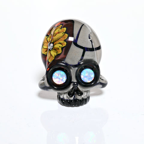 Akm x Rooster Skul Pendant