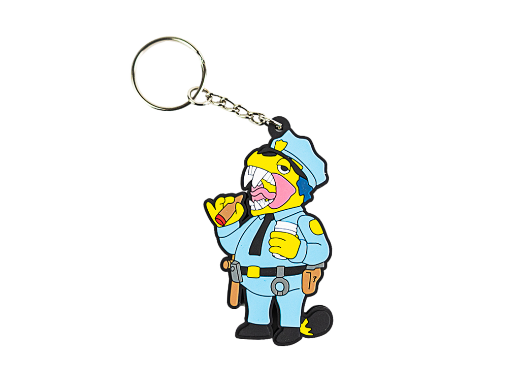 Elbo Dino Wiggum Keychain