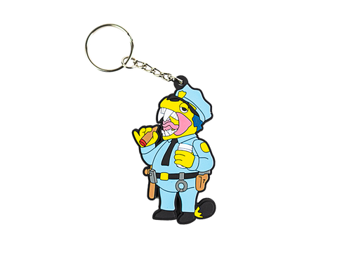 Elbo Dino Wiggum Keychain