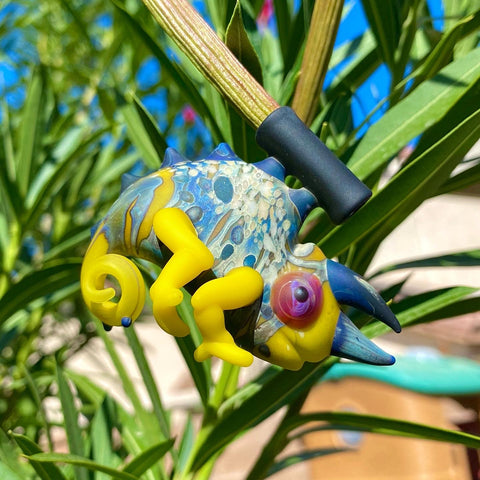 Hardmanart glass Chameleone