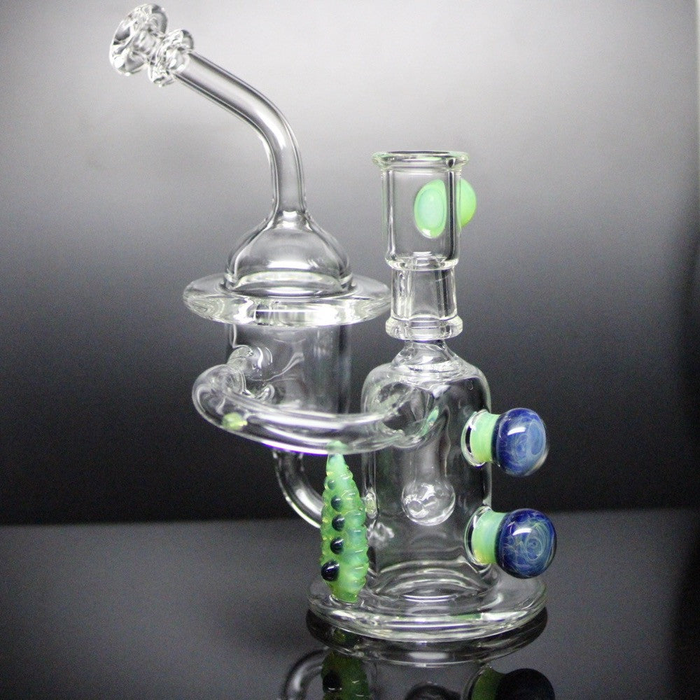 Large Green & Blue Recycler