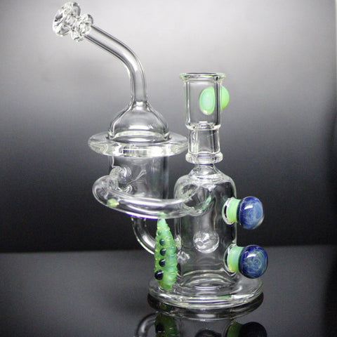 Large Green & Blue Recycler