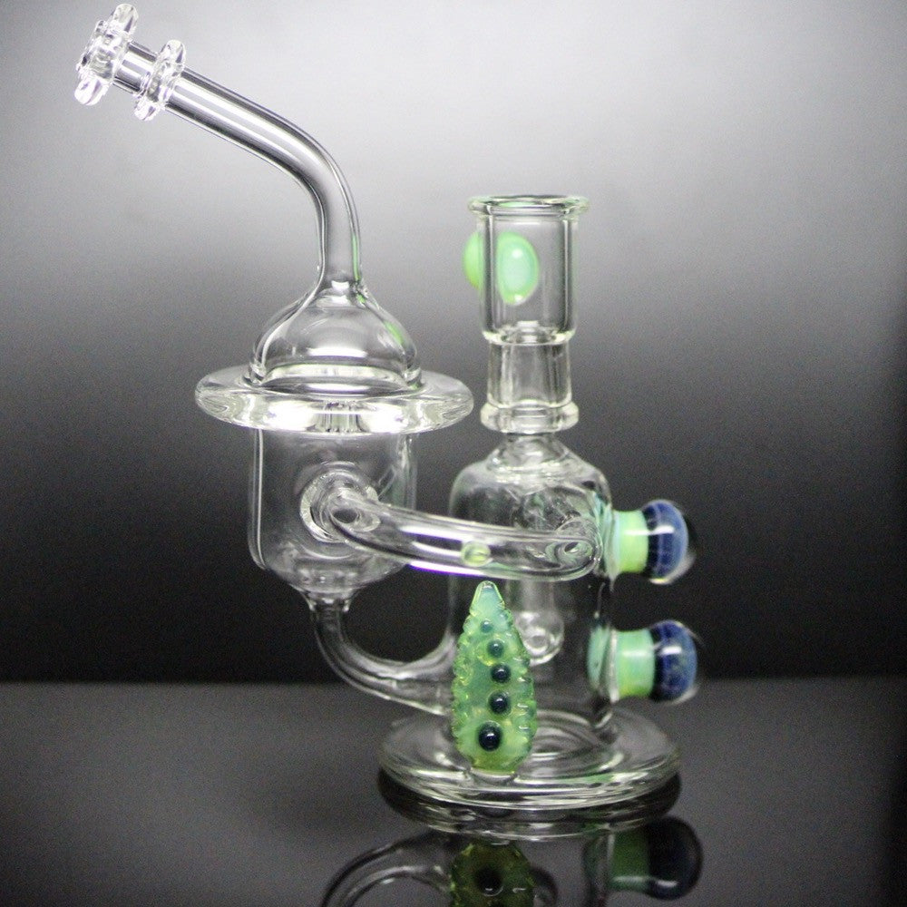 Large Green & Blue Recycler