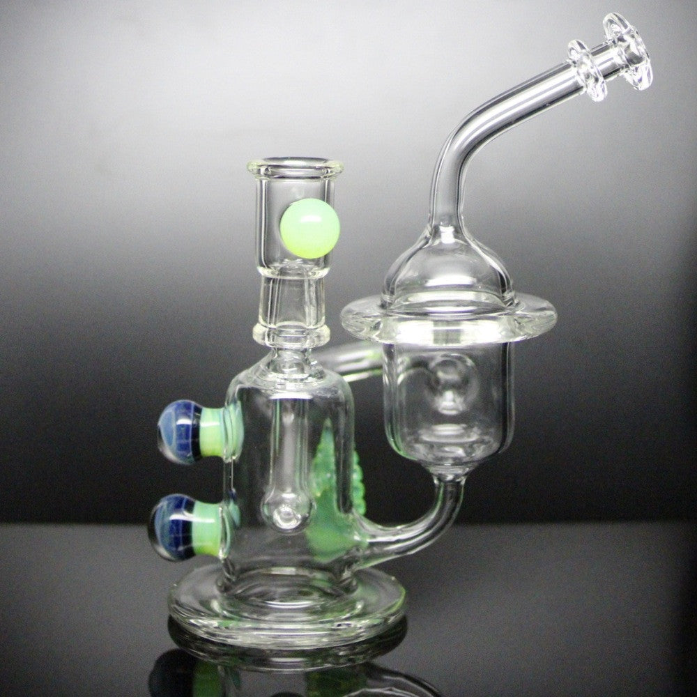 Large Green & Blue Recycler