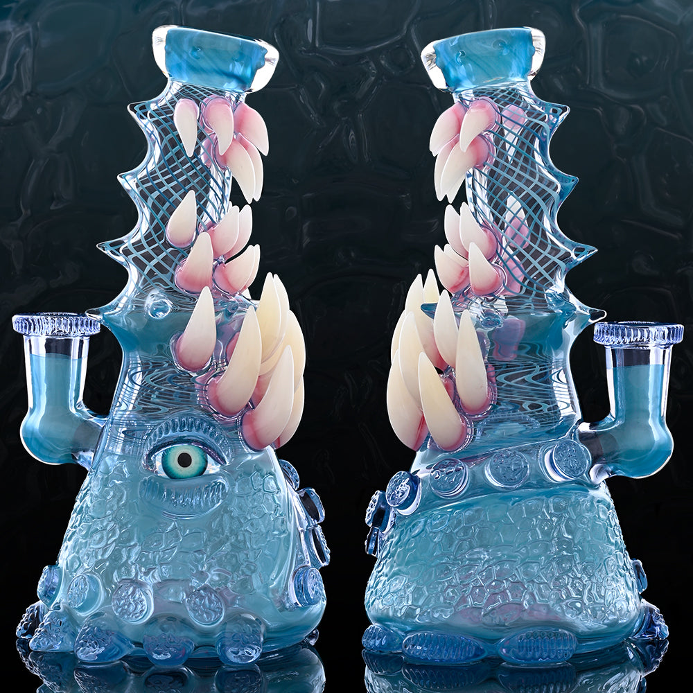 Final Down payment Salt x Blueberry Brickish Rip Flask