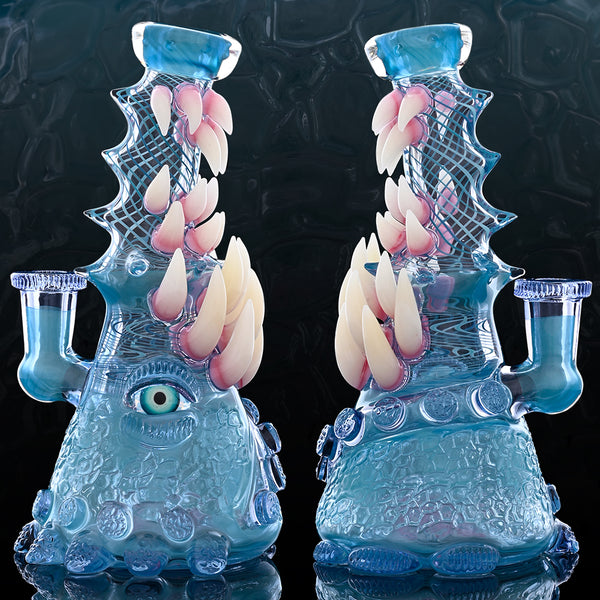 Final Down payment Salt x Blueberry Brickish Rip Flask