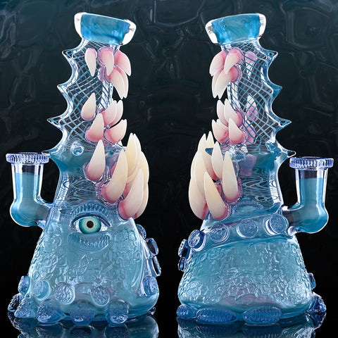 Final Down payment Salt x Blueberry Brickish Rip Flask