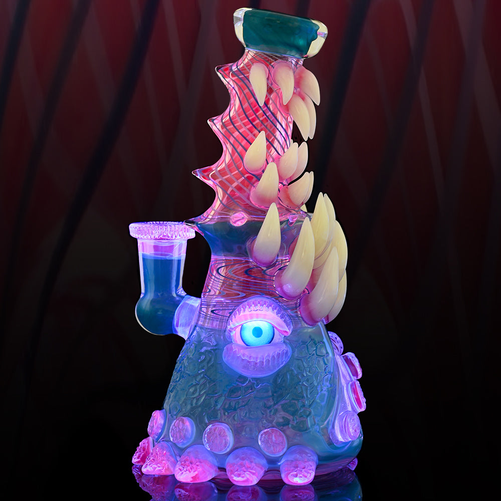 Final Down payment Salt x Blueberry Brickish Rip Flask