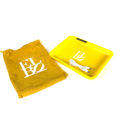 Elbo Yellow Rolling Tray
