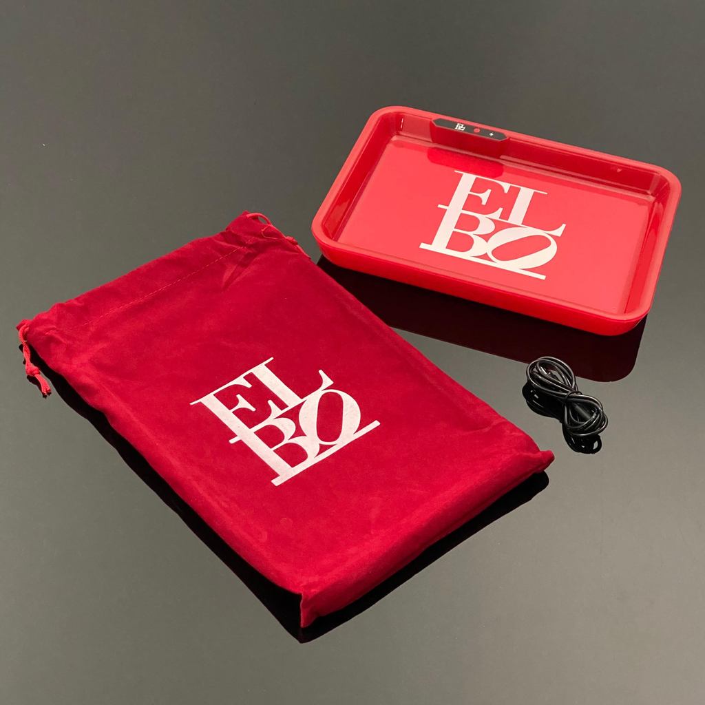 Elbo Red Rolling Tray