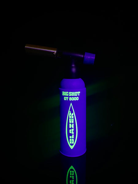 Blazer Big Shot Torch  GT 8000 Purple Limited Edition Glow in the Dark