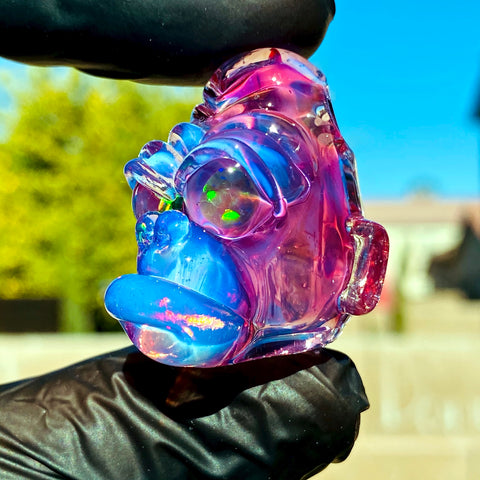 UV Closed Mouth Gorilla Pendant