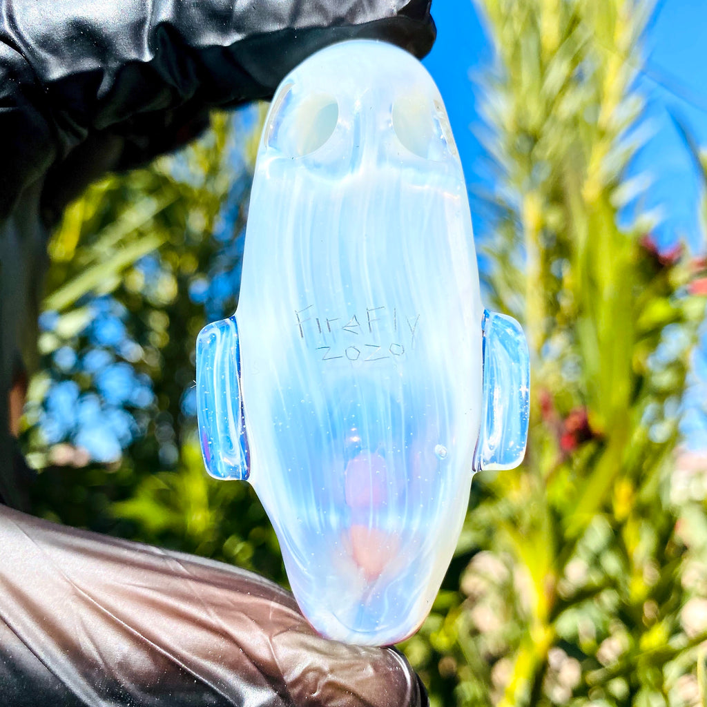 XL Trilla Gorilla Pendant with Gold Grills Opal eater