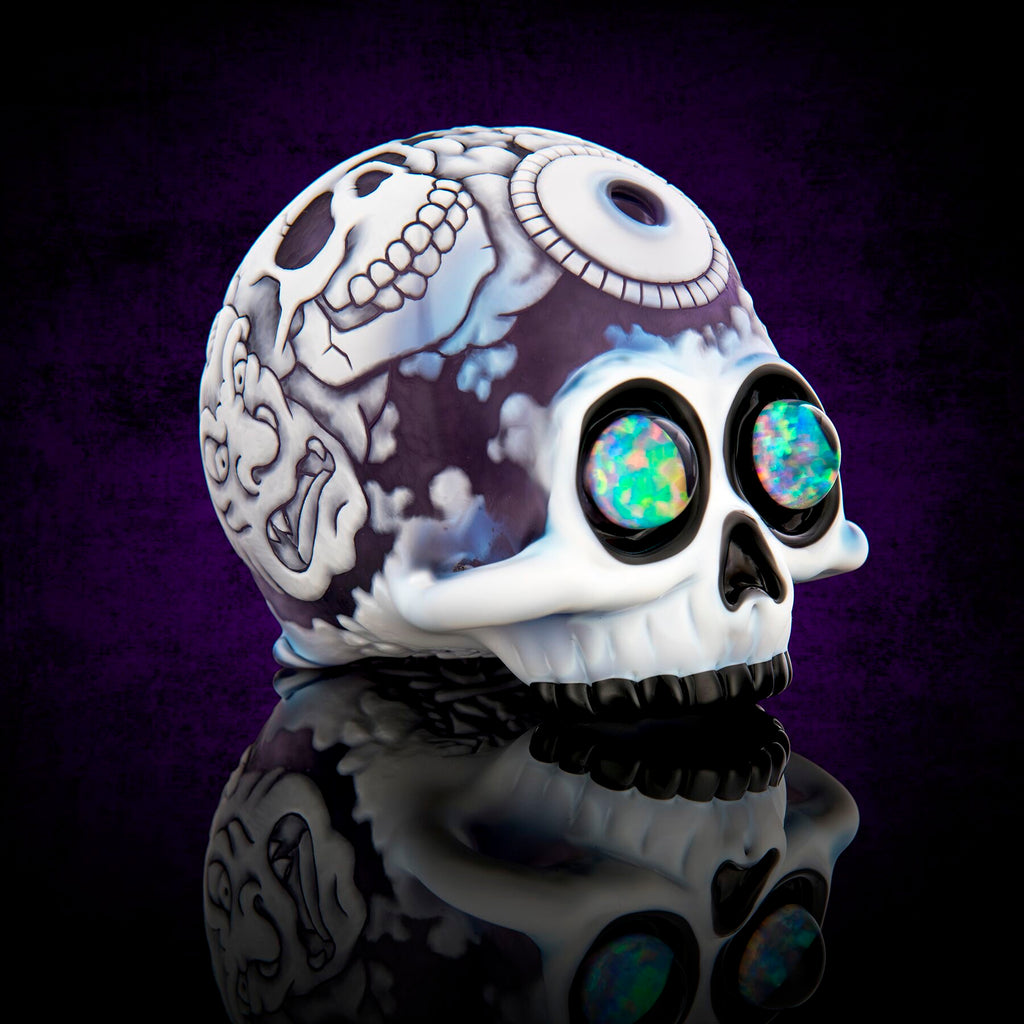 Akm x Rye Craved Dewar Skull