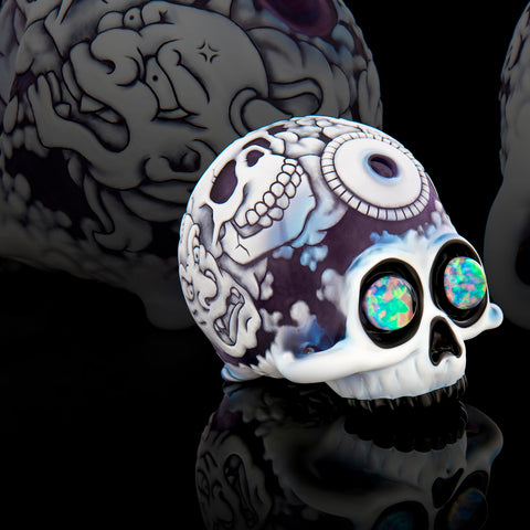 Akm x Rye Craved Dewar Skull