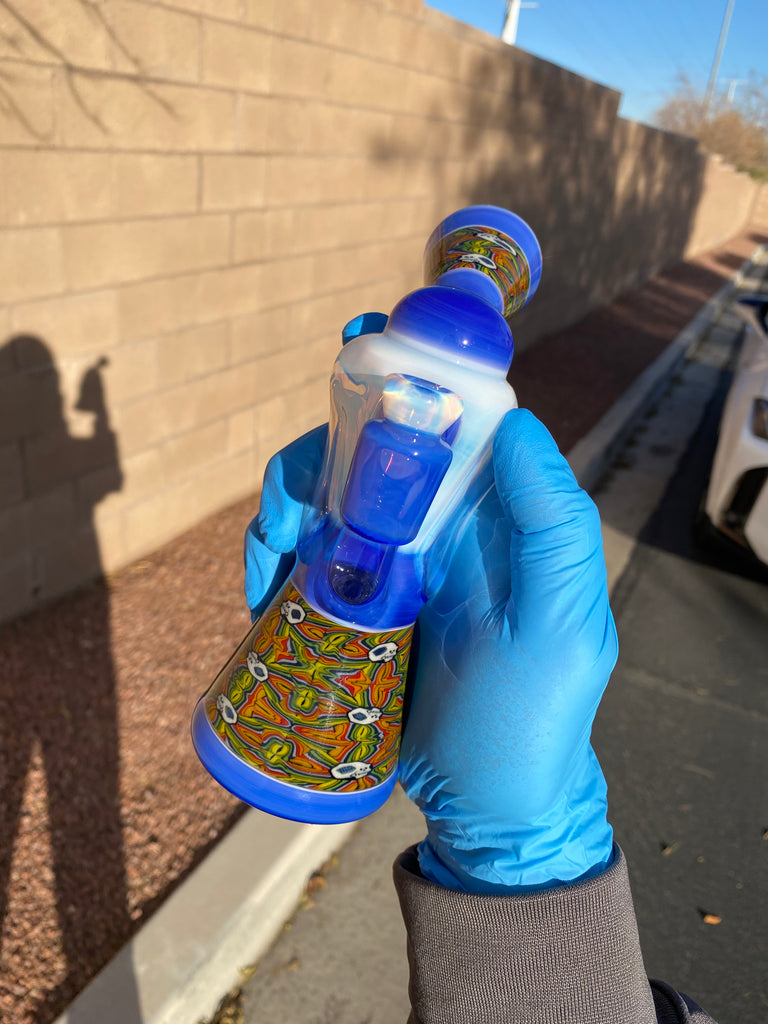 @rycraftedglass x AKM- AKM Full Size Recycler