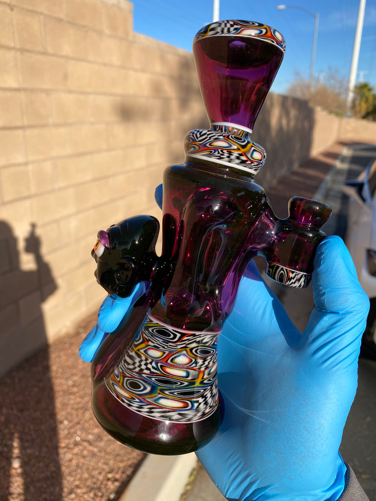 @rycraftedglass x @mr.voorhees -  Murrine Full Size Recycler