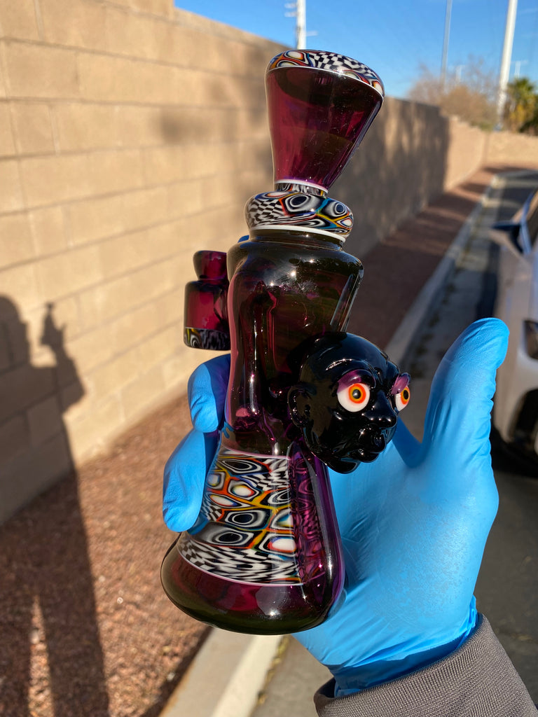 @rycraftedglass x @mr.voorhees -  Murrine Full Size Recycler