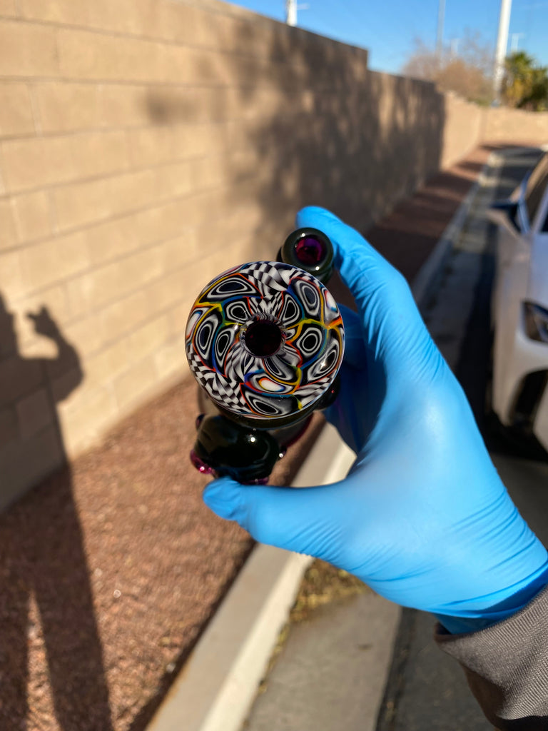 @rycraftedglass x @mr.voorhees -  Murrine Full Size Recycler