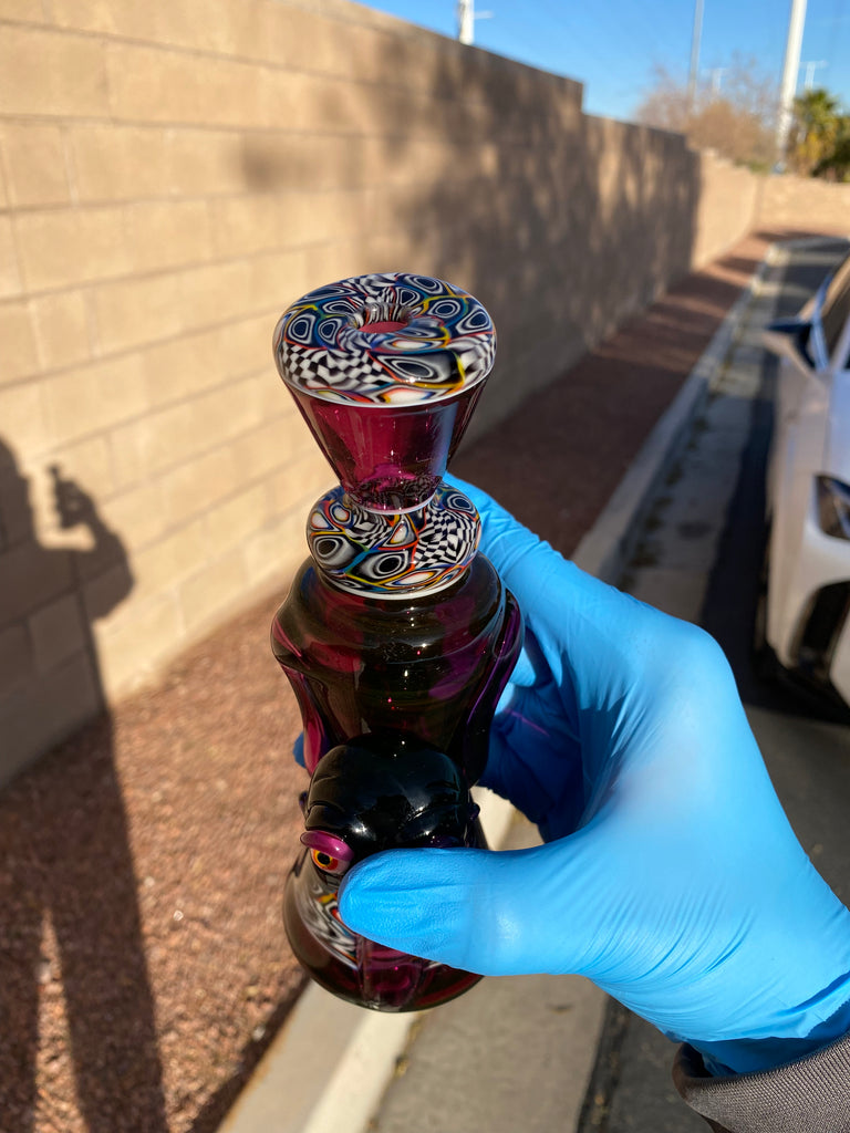 @rycraftedglass x @mr.voorhees -  Murrine Full Size Recycler