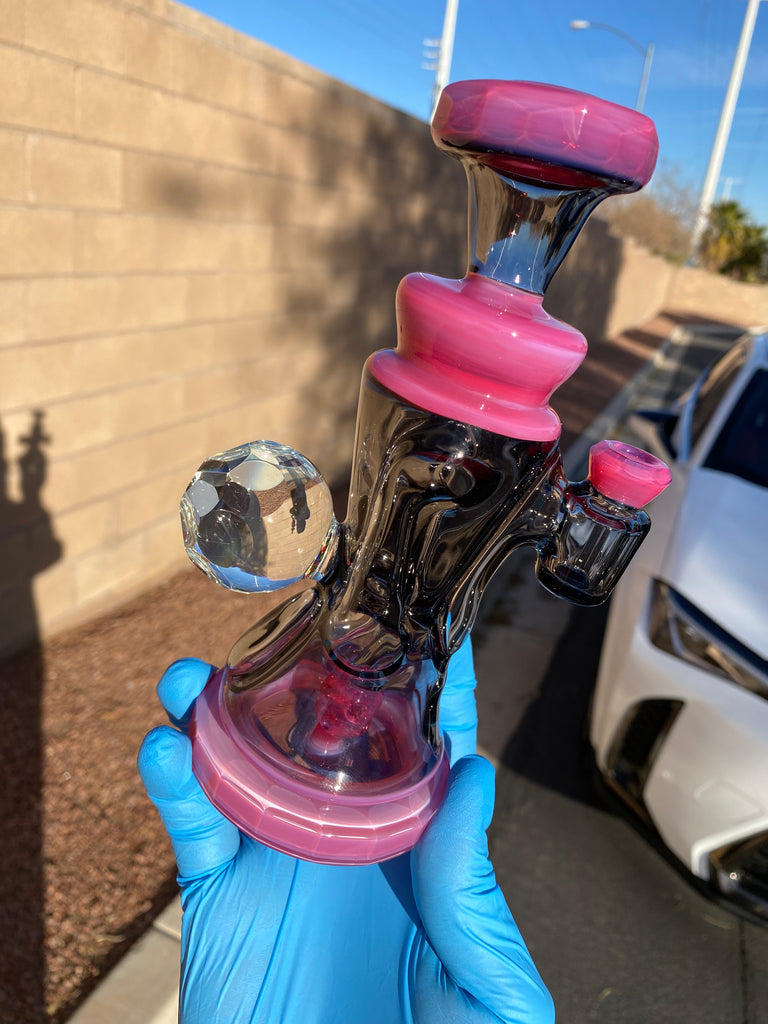 @rycraftedglass x @derekboroboy- Boroboy Full Size Recycler