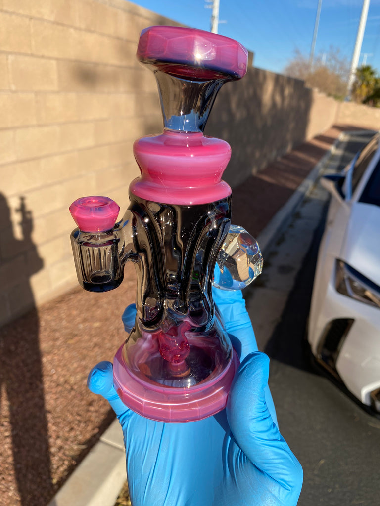 @rycraftedglass x @derekboroboy- Boroboy Full Size Recycler