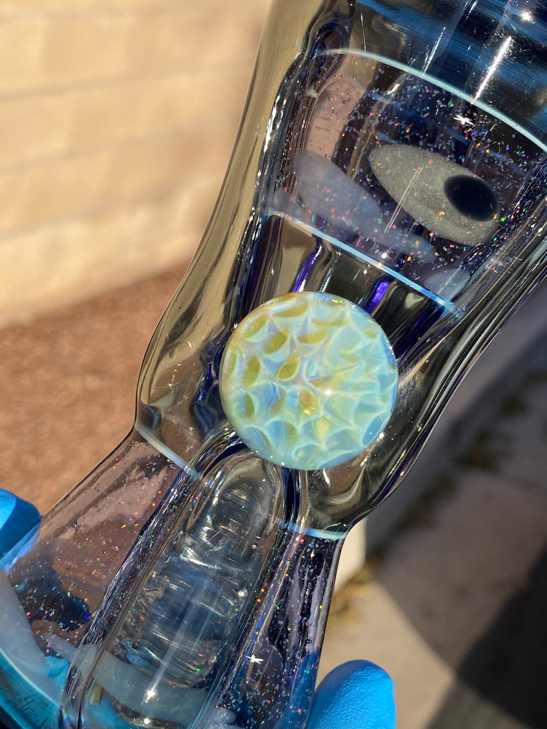 @rycraftedglass x  @philsiegelglass- Stargazer Full Size Recycler