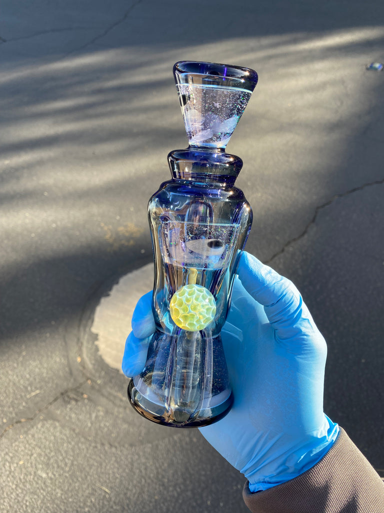 @rycraftedglass x  @philsiegelglass- Stargazer Full Size Recycler