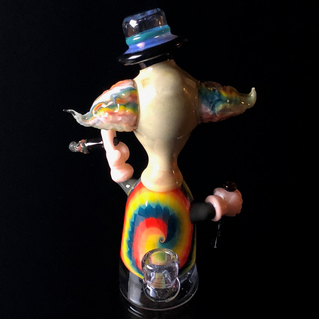White Monkey Glass "Thomas the Clown 🤡"