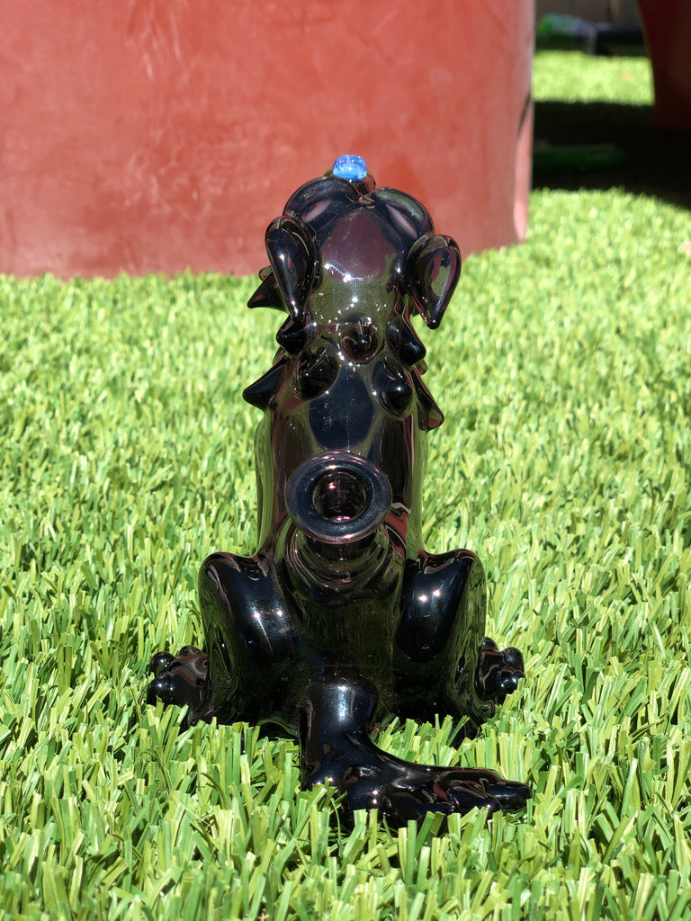 Jsmart Glass Dusk Howling Wolf