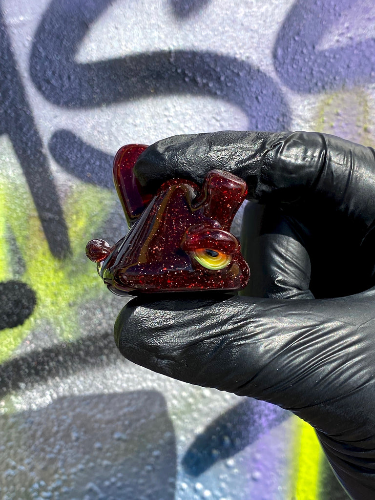 Lerk Crushed Opal Pompgranted Pendant