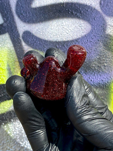 Lerk Crushed Opal Pompgranted Pendant