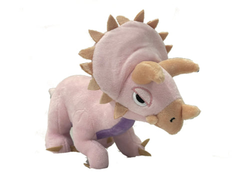 Elbo-Triceratops Pink Mini 12"
