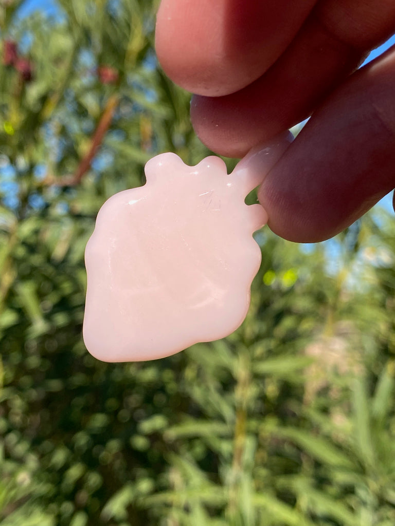 Babedrienne Pink Cadillac Heart Pendant