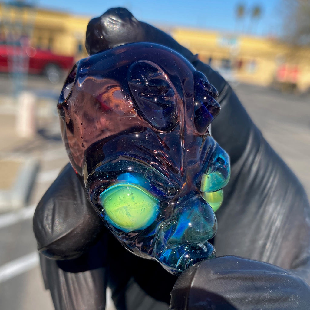 Piece Of Art- Alien Pendant